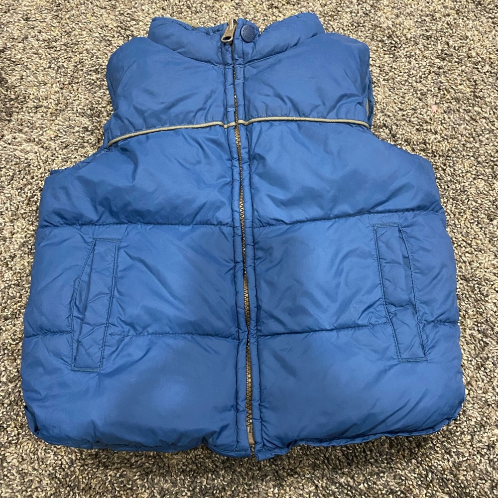 Blue Puffer Vest